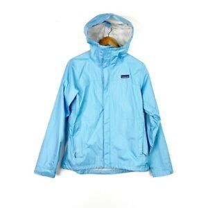 Light Blue Patagonia Rain Jacket